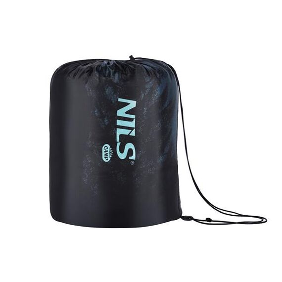 NILS CAMP śpiwór turystyczny 3w1 dwuosobowy WOLF NC3601, Kolor: czarny, 10 zdjęcie