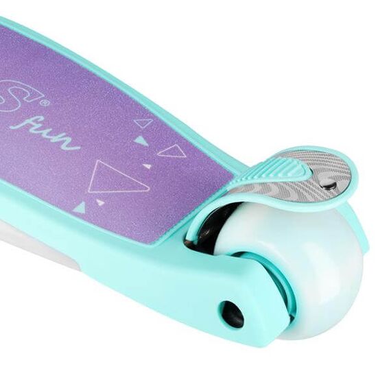 NILS EXTREME hulajnoga trójkołowa świecąca LED HLB1310 fioletowa, Kolor: fioletowy, Rozmiar: one size, 7 zdjęcie