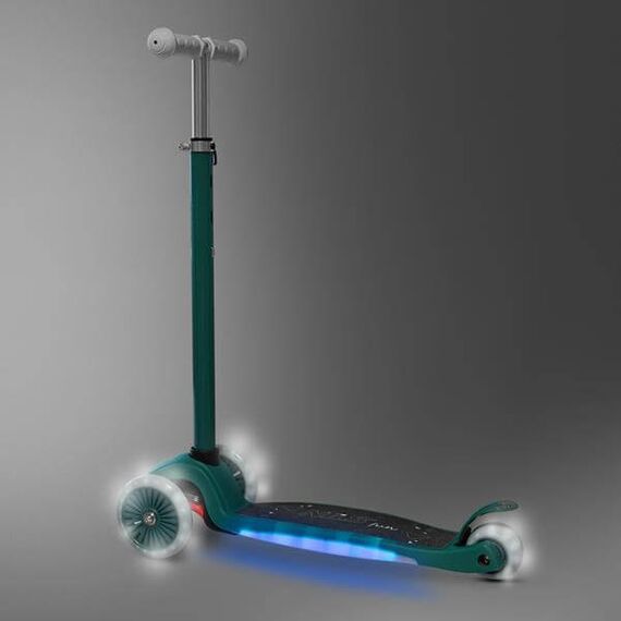 NILS EXTREME hulajnoga trójkołowa świecąca LED HLB1310 zielona, Kolor: zielony, Rozmiar: one size, 3 zdjęcie