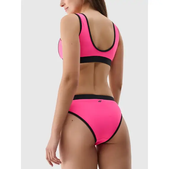 4F bikini dół 4FWSS25UBKBF078 różowe, Kolor: różowy, Rozmiar: S, 4 zdjęcie