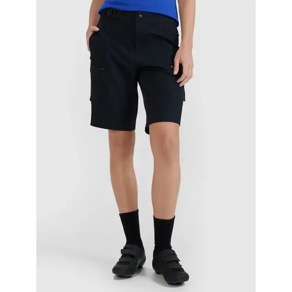 4F spodenki krótkie damskie rowerowe 4FWSS25TFSHF0890 czarne, Kolor: czarny, Rozmiar: L, 5 zdjęcie