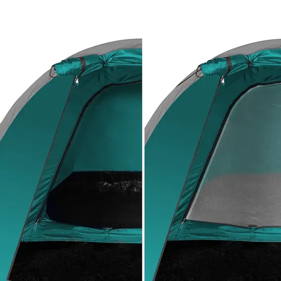 NILS CAMP namiot turystyczny rodzinny 2 osobowy hiker zielony, Kolor: zielony, 8 zdjęcie