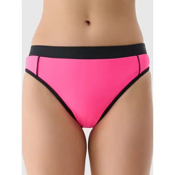 4F bikini dół 4FWSS25UBKBF078 różowe, Kolor: różowy, Rozmiar: S, 2 zdjęcie