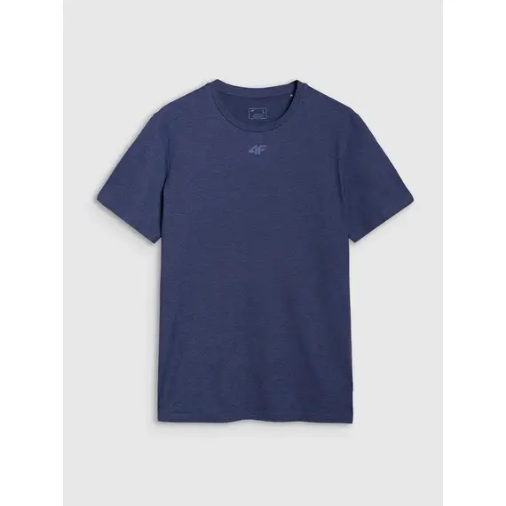 4F koszulka męska t-shirt treningowa szybkoschnąca 4FWSS25TFTSM1344 granatowa, Kolor: granatowy, Rozmiar: XL, 6 zdjęcie