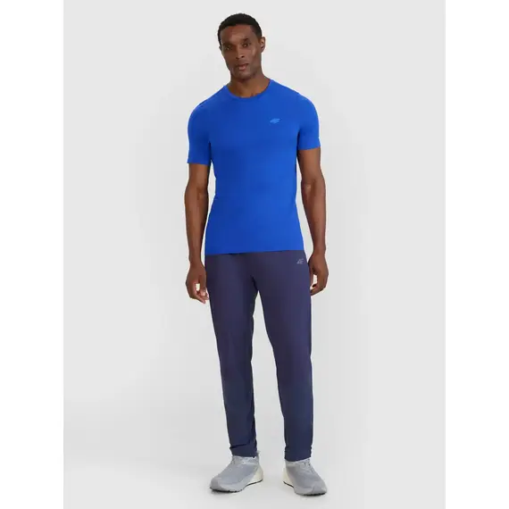 4F koszulka do biegania t-shirt męski 4FWSS25TFTSM1262 niebieski, Kolor: niebieski, Rozmiar: S/M, 3 zdjęcie
