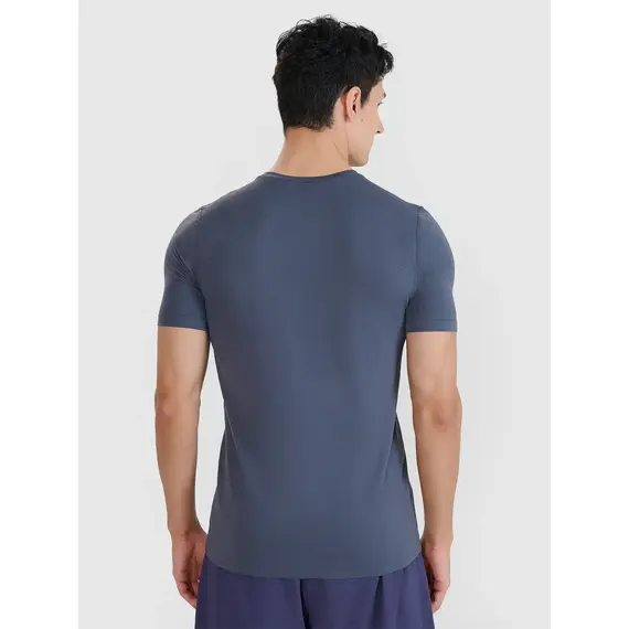 4F koszulka do biegania t-shirt męski 4FWSS25TFTSM1262 szary, Kolor: szary, Rozmiar: L/Xl, 6 zdjęcie