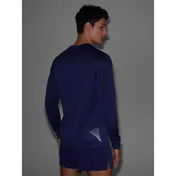 4F koszulka z długim rekawem treningowa longsleeve 4FWSS25TFLOM326 granatowa, Kolor: granatowy, Rozmiar: S, 5 zdjęcie