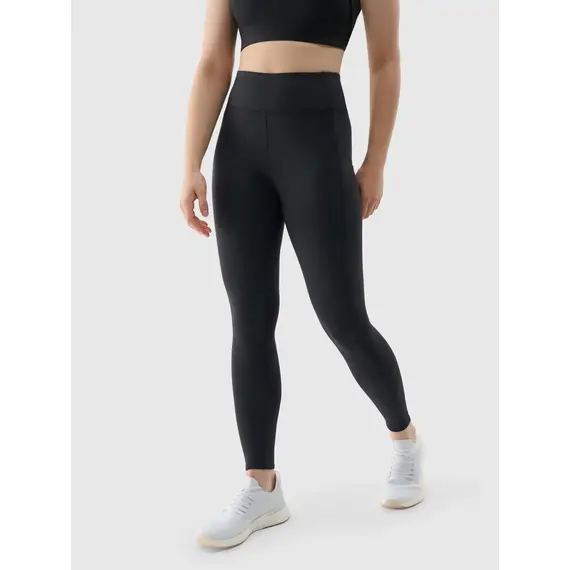 4F legginsy sportowe damskie do ćwiczeń 4FWSS25TFTIF304 czarne, Kolor: czarny, Rozmiar: S, 7 zdjęcie