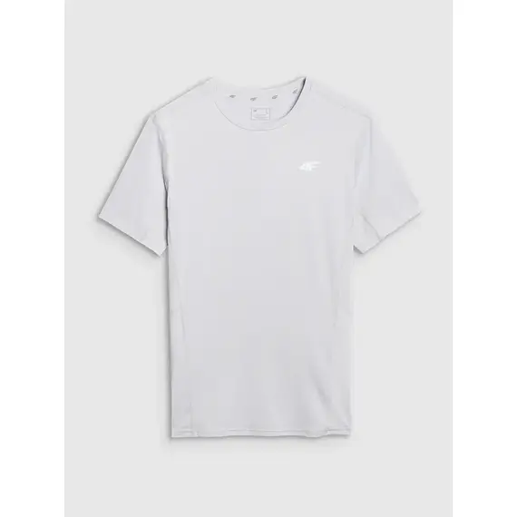 4F koszulka do biegania t-shirt męski 4FWSS25TFTSM1263 biały, Kolor: biały, Rozmiar: L, 7 zdjęcie