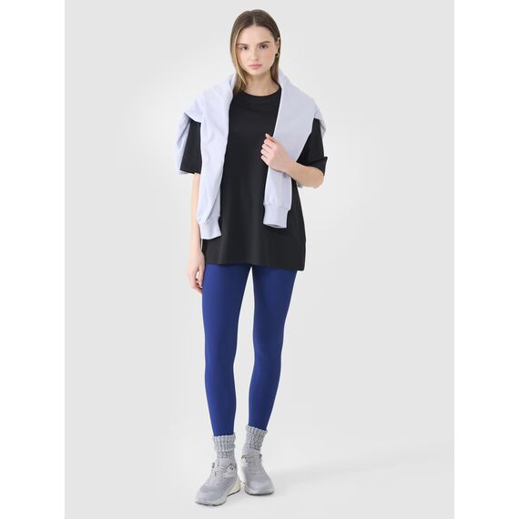 4F koszulka bawełniana t-shirt damski 4FRSS25TTSHF2694 czarny, Kolor: czarny, Rozmiar: XS, 2 zdjęcie