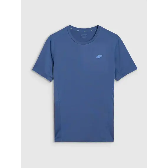 4F koszulka do biegania t-shirt męski 4FWSS25TFTSM1263 granatowy, Kolor: granatowy, Rozmiar: L, 5 zdjęcie