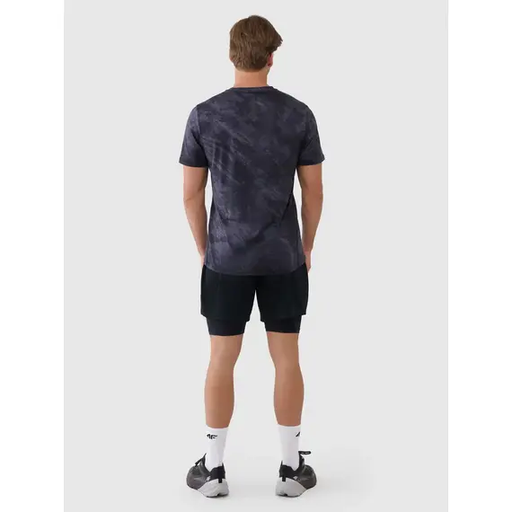 4F spodenki krótkie męskie treningowe 4FWSS25TFSHM0866 czarne, Kolor: czarny, Rozmiar: M, 4 zdjęcie