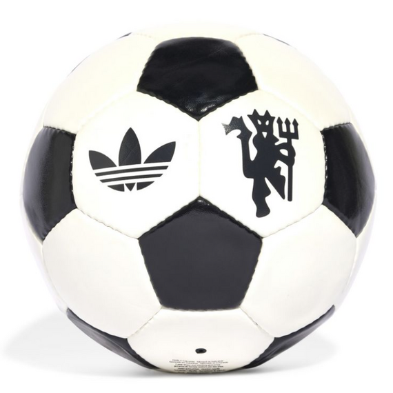 ADIDAS piłka nożna Manchester United IX4024 biała/czarna + pompka, 6 zdjęcie