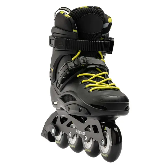 ROLLERBLADE rolki z kauczukowymi kołami RB cruiser czarno-żółte