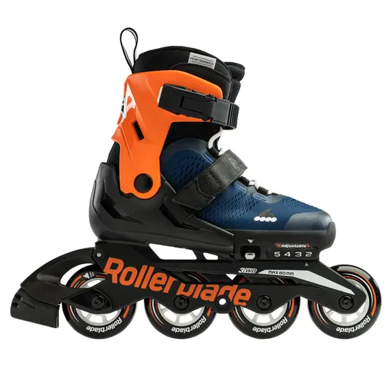 ROLLERBLADE rolki z regulacją rozmiaru microblade pomarańczowe