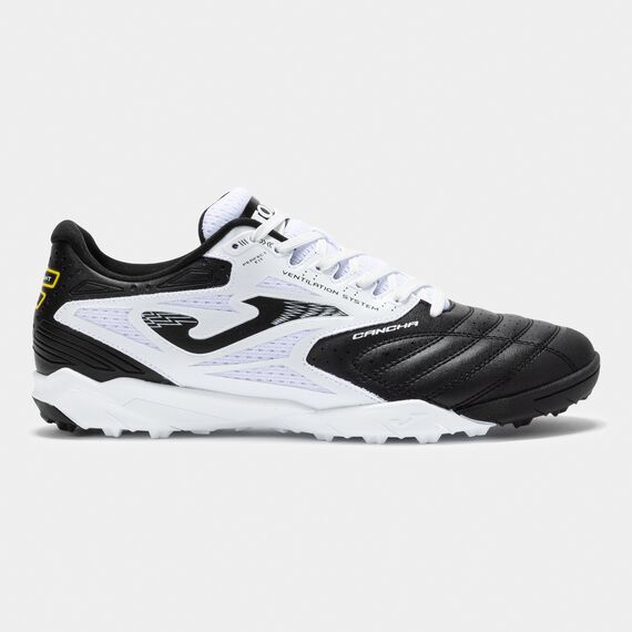 JOMA buty piłkarskie turfowe na sztuczną trawę CANCHA CANS2501TF czarne, Kolor: czarny, Rozmiar: 42.5