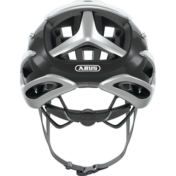 ABUS kask rowerowy AIRBREAKER gleam silver L