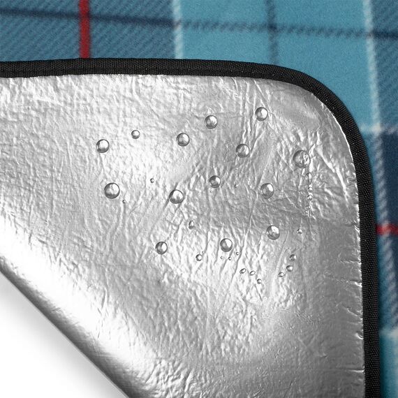 NILS CAMP koc turystyczny z wartstwą aluminiową 250x200cm NC8002, Kolor: niebieski, 4 zdjęcie