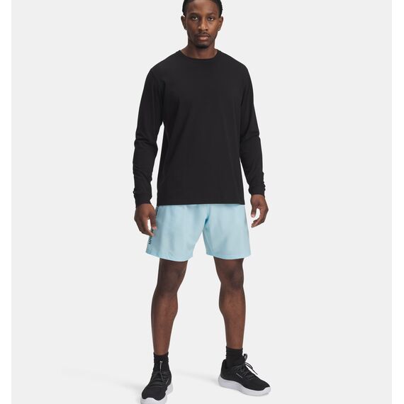 UNDER ARMOUR spodenki sportowe Tech Woven Wordmark niebieskie, Kolor: niebieski, Rozmiar: XL, 3 zdjęcie