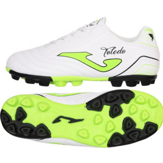 JOMA buty piłkarskie lanki dziecięce TOLEDO TOJS2502HG biały, Kolor: biały, Rozmiar: 35, 2 zdjęcie