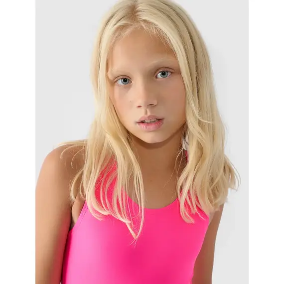 4F strój kapielowy jednoczęściowy dla dziewczynki 4FJWMM00USWSF074 różowy, Kolor: różowy, Rozmiar: 158/164, 2 zdjęcie