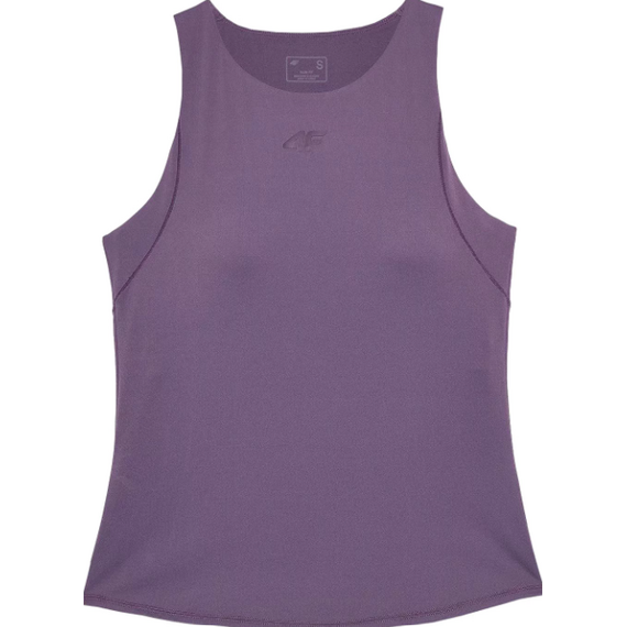 4F koszulka na ramiączkach damska do ćwiczeń 4FWAW24TFTSF1065 fioletowa, Kolor: fioletowy, Rozmiar: M, 5 zdjęcie 4F koszulka na ramiączkach damska do ćwiczeń 4FWAW24TFTSF1065 fioletowa, Kolor: fioletowy, Rozmiar: M, 5 zdjęcie