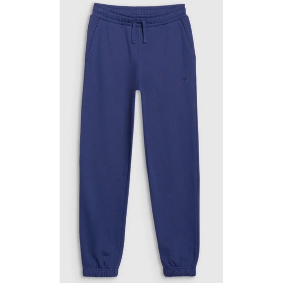 4F spodnie bawełniane dziecięce dresowe 4FJWSS25TTROM1186 niebieskie, Kolor: niebieski, Rozmiar: 164, 2 zdjęcie 4F spodnie bawełniane dziecięce dresowe 4FJWSS25TTROM1186 niebieskie, Kolor: niebieski, Rozmiar: 164, 2 zdjęcie