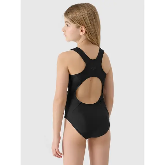 4F strój kapielowy jednoczęściowy dla dziewczynki 4FJWMM00USWSF074 czarny, Kolor: czarny, Rozmiar: 122/128, 2 zdjęcie