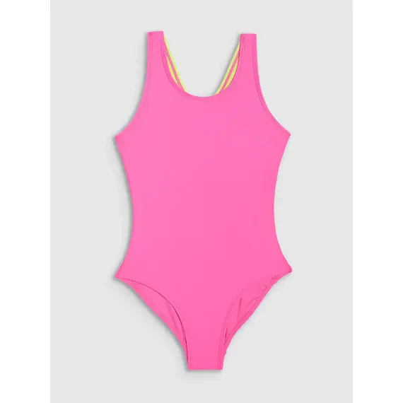 4F strój kapielowy jednoczęściowy dla dziewczynki 4FJWMM00USWSF074 różowy, Kolor: różowy, Rozmiar: 158/164, 3 zdjęcie