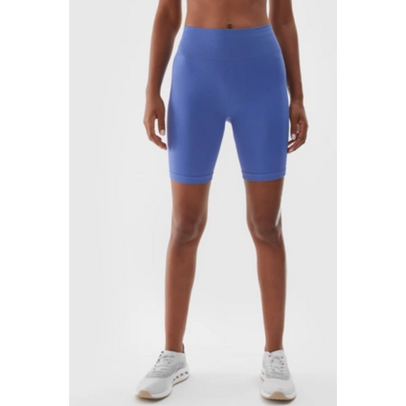 4F krótkie legginsy do ćwiczeń 4FWAW24TFSHF710 fioletowe, Kolor: fioletowy