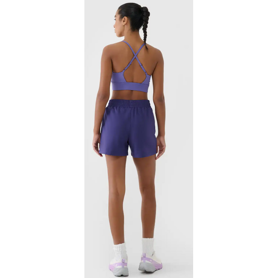 4F spodenki damskie sportowe do ćwiczeń 4FRSS25TFSHF0874 granatowe, Kolor: granatowy, Rozmiar: XL, 5 zdjęcie