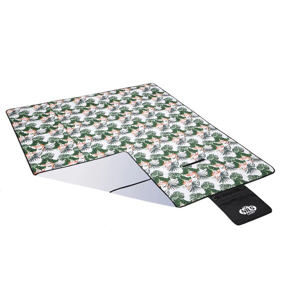 NILS CAMP koc turystyczny z warstwą aluminiową 220x200cm NC8008, Kolor: zielony, 5 zdjęcie