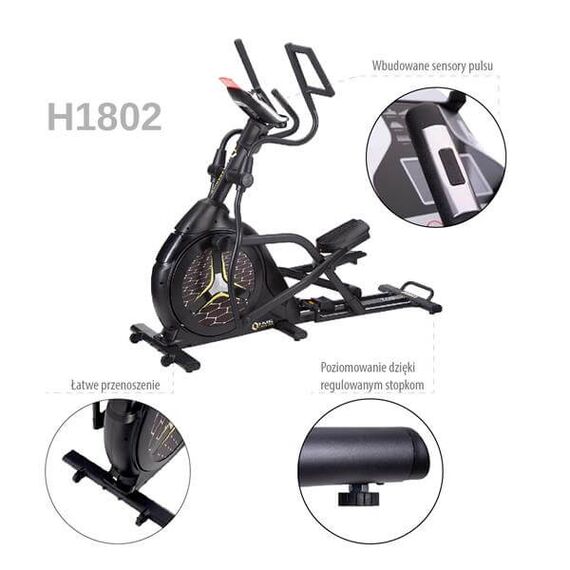 H1802 TRENAŻER ELIPTYCZNY ELEKTROMAGNETYCZNY SEMI COMMERCIAL HMS PREMIUM, 7 zdjęcie