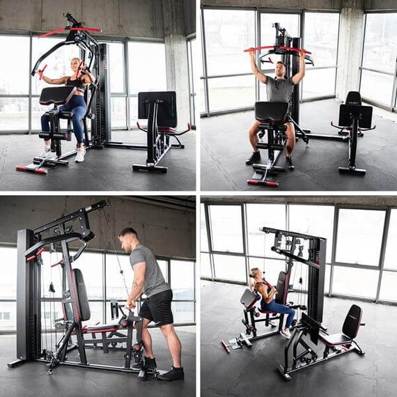 HMS atlas do ćwiczeń siłowych wielofunkcyjny TYTAN 17, 12 zdjęcie