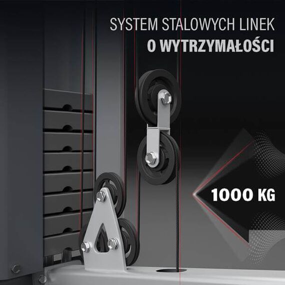 HMS atlas treningowy do ćwiczeń siłowych w domu TYTAN 7, 22 zdjęcie