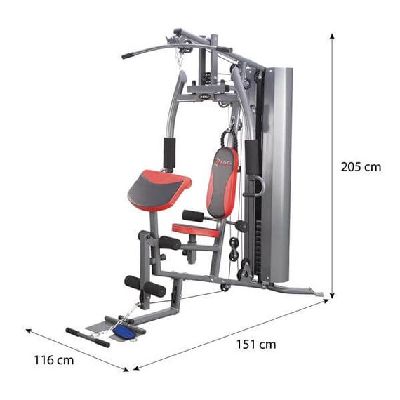 HMS atlas treningowy do ćwiczeń siłowych w domu TYTAN 7, 5 zdjęcie