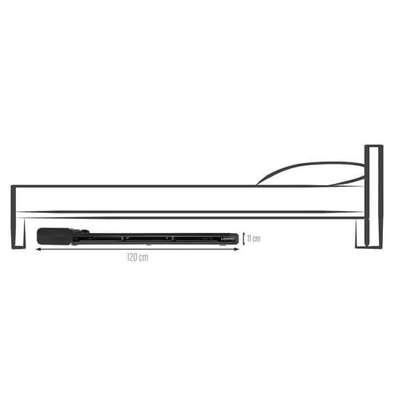 HMS Kompaktowa bieżnia elektryczna LOOP10, 8 zdjęcie