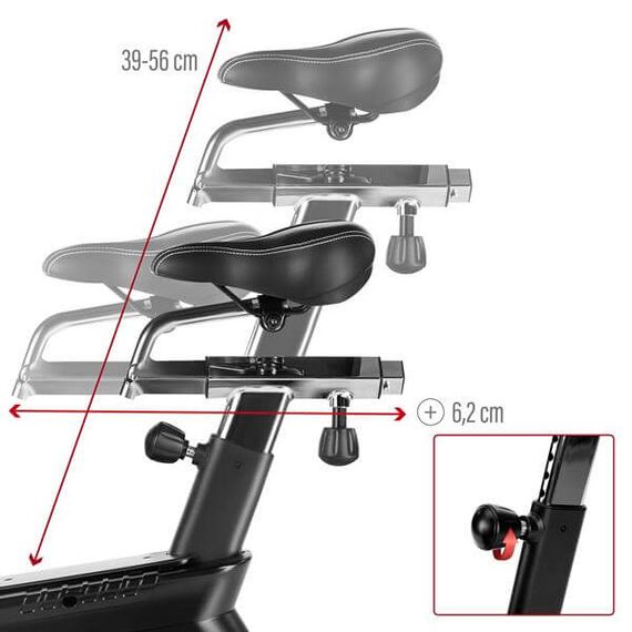 MP5420 ROWER STACJONARNY POWIETRZNY COMMERCIAL HMS, 6 zdjęcie