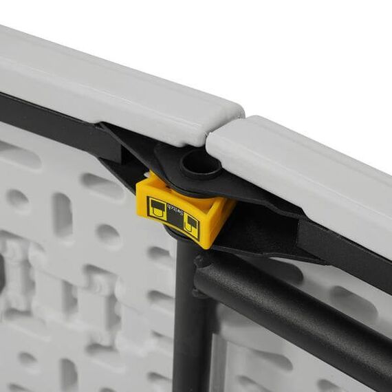 NC3404 SKŁADANA ŁAWKA OGRODOWA 183 CM BIAŁA NILS CAMP, 8 zdjęcie