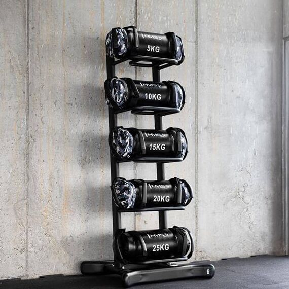 STR42 STOJAK NA WORKI TRENINGOWE POWER BAGS COMMERCIAL HMS, 2 zdjęcie