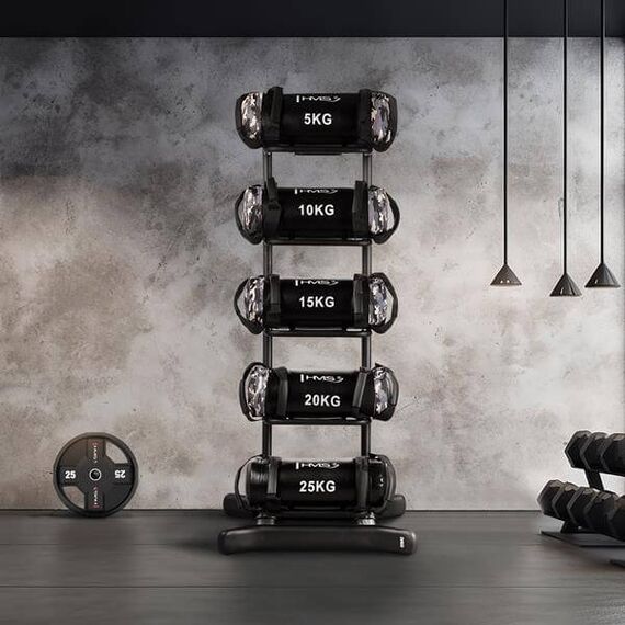 STR42 STOJAK NA WORKI TRENINGOWE POWER BAGS COMMERCIAL HMS, 5 zdjęcie
