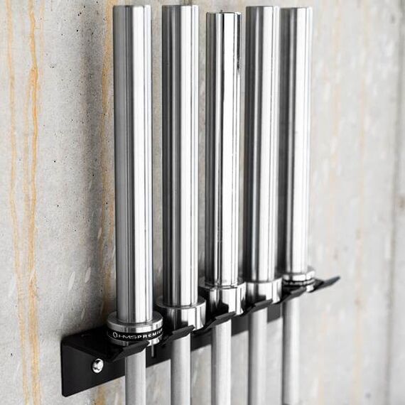 STR45 WIESZAK UCHWYT PRZYŚCIENNY NA GRYFY OLIMPIJSKIE COMMERCIAL HMS, 3 zdjęcie