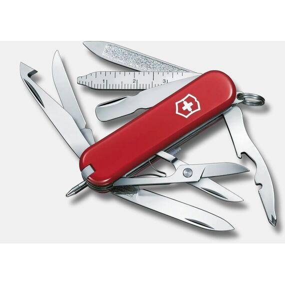 VICTORINOX scyzoryk MiniChamp, 58mm, Celidor, czerwony