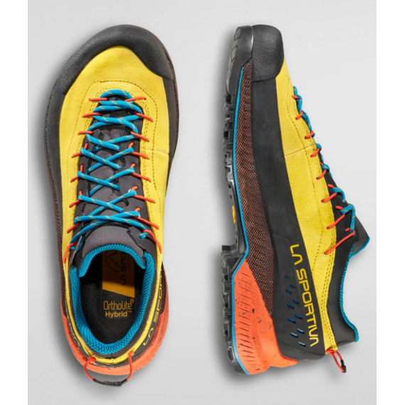 LA SPORTIVA buty trekkingowe męskie podejściowe TX4 Evo, Kolor: żółty, Rozmiar: 44, 4 zdjęcie
