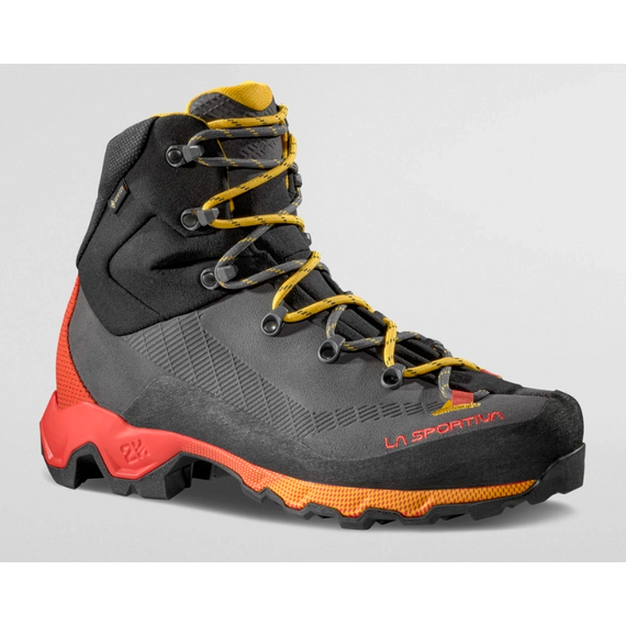 LA SPORTIVA buty wysokogórskie męskie trekkingowe Aequilibrium Hike GTX, Kolor: żółty, Rozmiar: 43