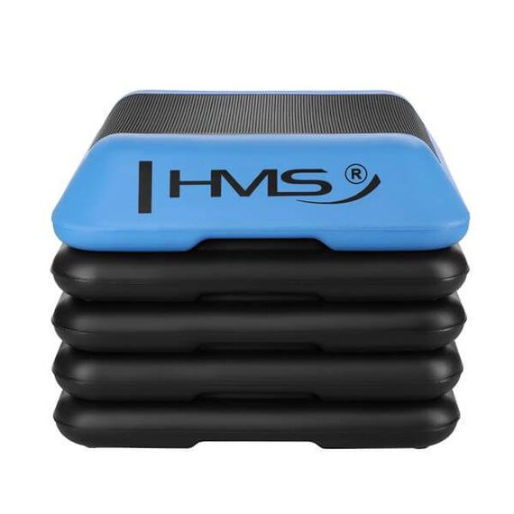 HMS AS001 mini step do ćwiczeń fitness aerobik czarny/niebieski, Kolor: niebieski, Rozmiar: one size, 3 zdjęcie