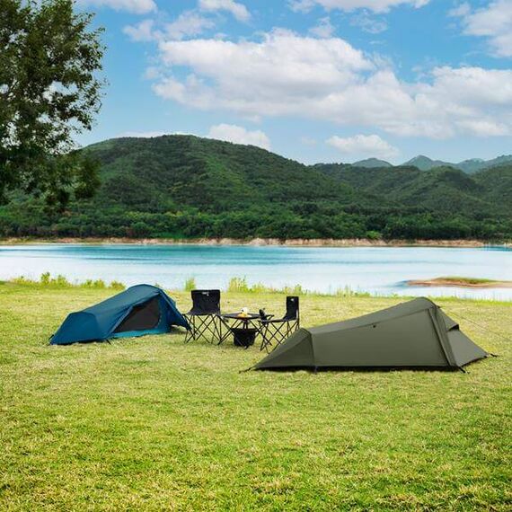 NILS CAMP namiot turystyczny biwakowy Ultra Light Skyair 1 niebieski, Kolor: niebieski, Rozmiar: one size, 13 zdjęcie