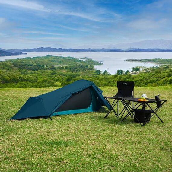 NILS CAMP namiot turystyczny biwakowy Ultra Light Skyair 1 niebieski, Kolor: niebieski, Rozmiar: one size, 3 zdjęcie