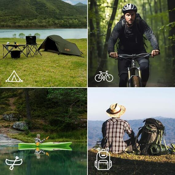 NILS CAMP namiot turystyczny biwakowy Ultra Light Skyair 1 zielony, Kolor: zielony, Rozmiar: one size, 11 zdjęcie