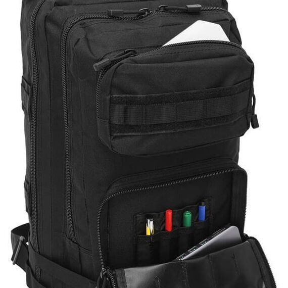 NILS CAMP plecak taktyczny 45L Ranger NC3902 czarny, Kolor: czarny, Rozmiar: one size, 7 zdjęcie